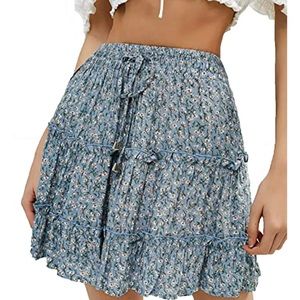 Cottage core floral skirt